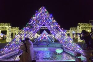 群馬県前橋市 ぐんまフラワーパーク イルミネーション 妖精たちの楽園 日本夜景遺産