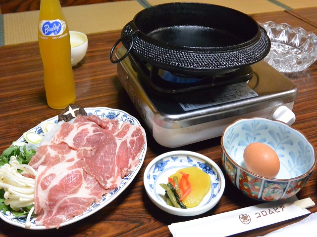 孤独のグルメ 豚すき焼きのコロムビアは下仁田をはじめオール群馬食材の絶品料理