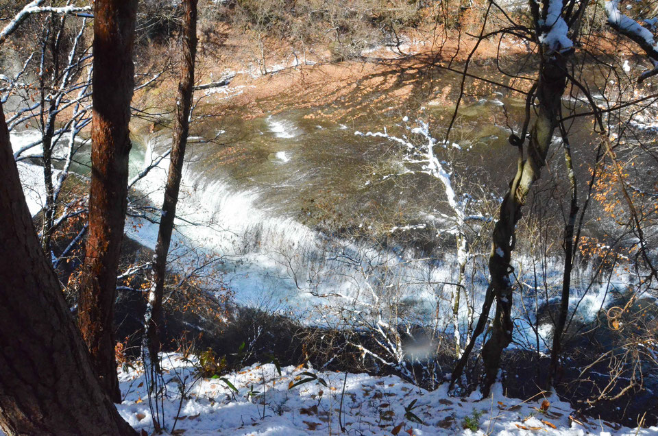 群馬 滝 氷瀑 氷柱