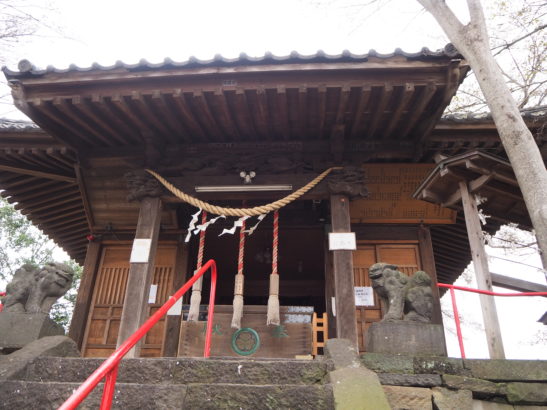 富士嶽神社　拝殿