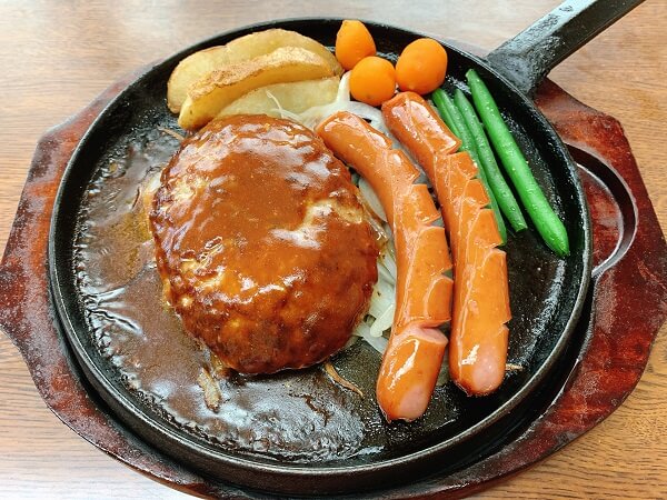 埼玉県深谷市荒川 ステーキハウス慶 メニュー 口コミ ハンバーグ ステーキ 成型肉
