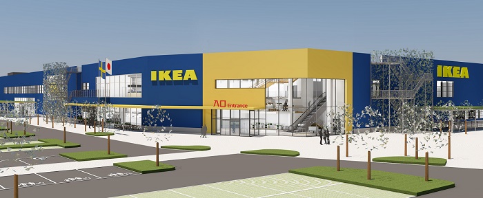 群馬県前橋市亀里町 IKEA 前橋 プレオープン いつ オープン 場所 アクセス 駐車場