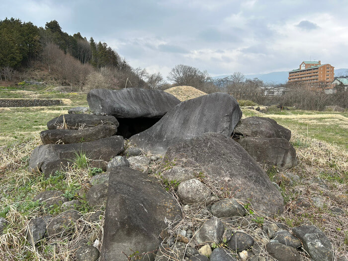 群馬県沼田市奈良町110 奈良古墳群 群馬県指定史跡 アクセス 行き方 駐車場