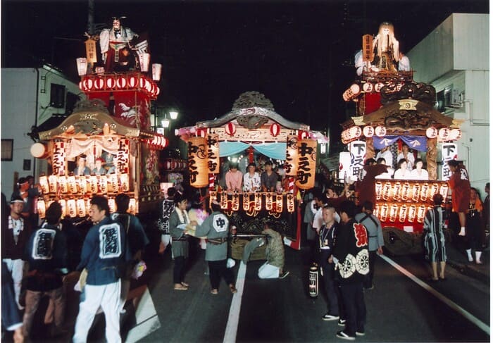 群馬県吾妻郡中之条町 伊勢町祇園祭