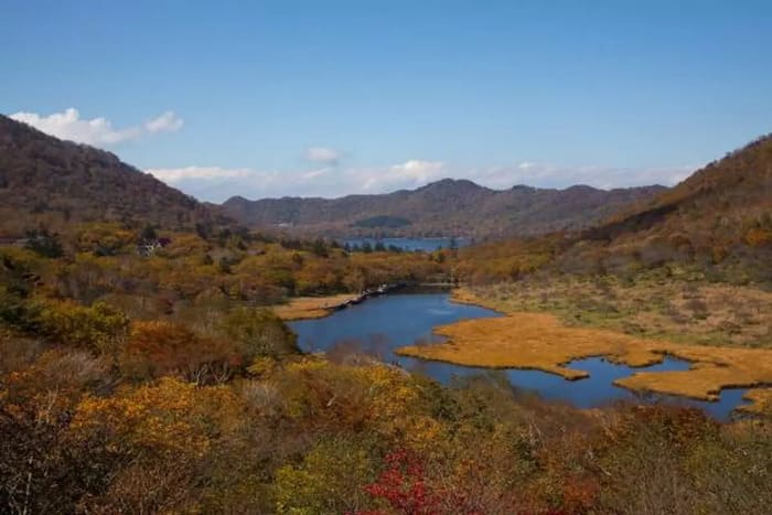 覚満淵の紅葉 群馬県前橋市富士見町赤城山 アクセス 行き方 駐車場 トイレ