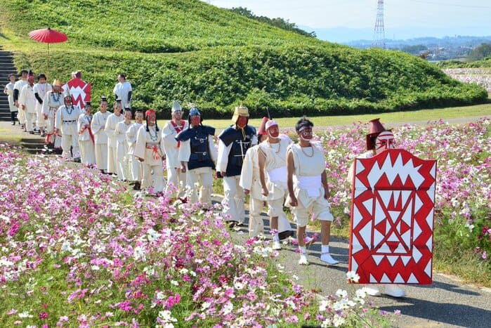 第14回かみつけの里古墳祭り 上毛野はにわの里公園 群馬県高崎市保渡田町2000-1 アクセス 行き方 駐車場 トイレ