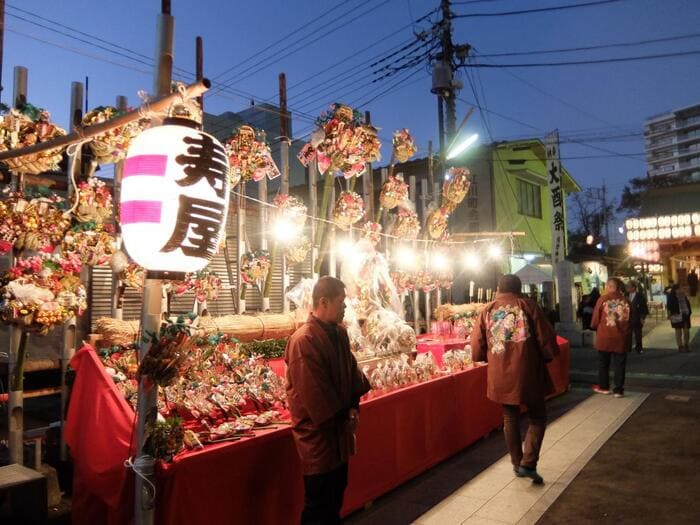 お酉さま前橋酉の市祭 熊野神社 群馬県前橋市千代田町3-8-12 アクセス 行き方 駐車場 トイレ