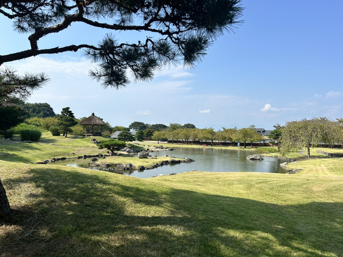 楽山園 らくさんえん 国指定名勝 群馬県甘楽郡甘楽町大字小幡648-2 入場料 大名庭園 ランチ アクセス 行き方 駐車場 トイレ 電車