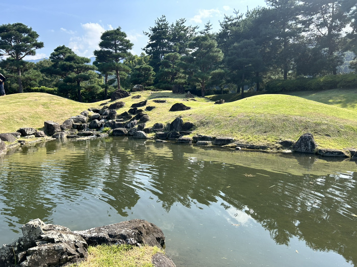 楽山園 らくさんえん 国指定名勝 群馬県甘楽郡甘楽町大字小幡648-2 入場料 大名庭園 ランチ アクセス 行き方 駐車場 トイレ 電車