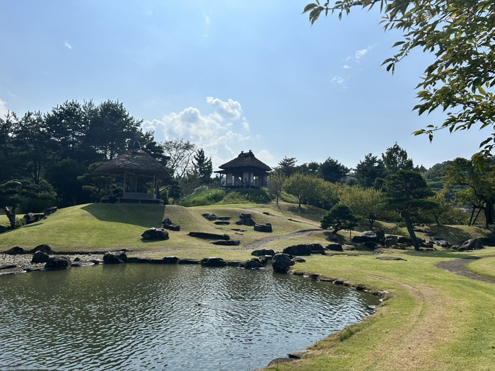 楽山園 らくさんえん 国指定名勝 群馬県甘楽郡甘楽町大字小幡648-2 入場料 大名庭園 ランチ アクセス 行き方 駐車場 トイレ 電車