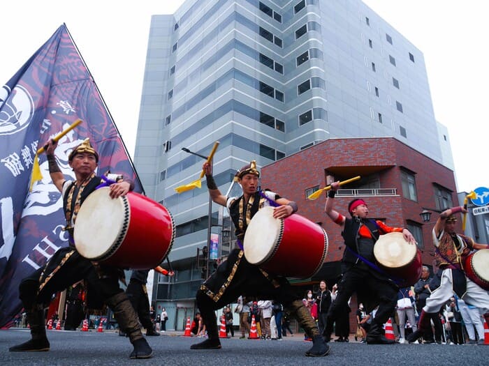 第21回たかさき雷舞フェスティバル群馬よさこい もてなし広場 群馬県高崎市高松町1 アクセス 行き方 駐車場 トイレ