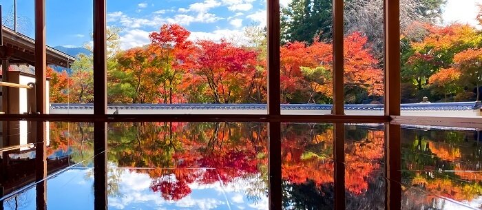 宝徳寺秋の床もみじ特別公開 宝徳寺 群馬県桐生市川内町5-1608 アクセス 行き方 駐車場 トイレ