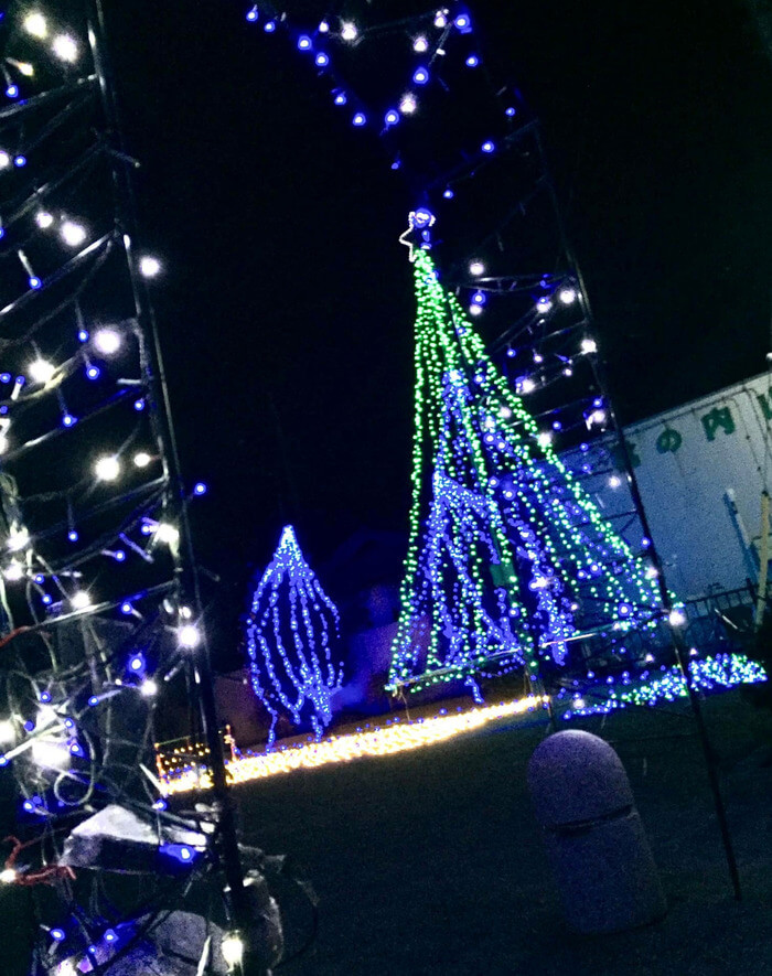 新町イルミネーション JR新町駅 群馬県高崎市新町駅周辺 アクセス 行き方 駐車場 トイレ